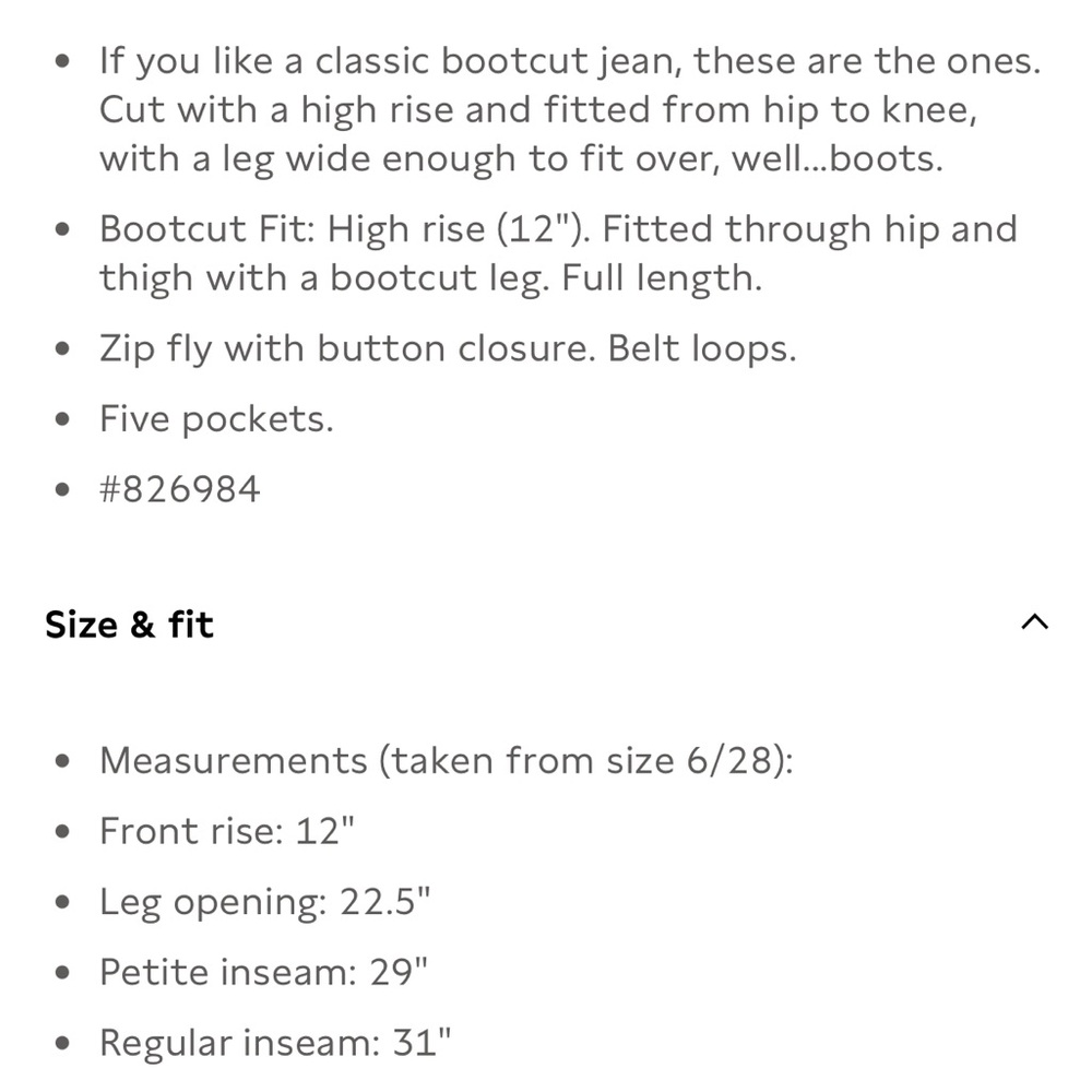 Banana Republic High Rise Bootcut Jeans - Picture 8 of 11
